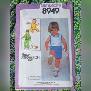 Simplicity Kids' Blue and White Bottoms🤍💙